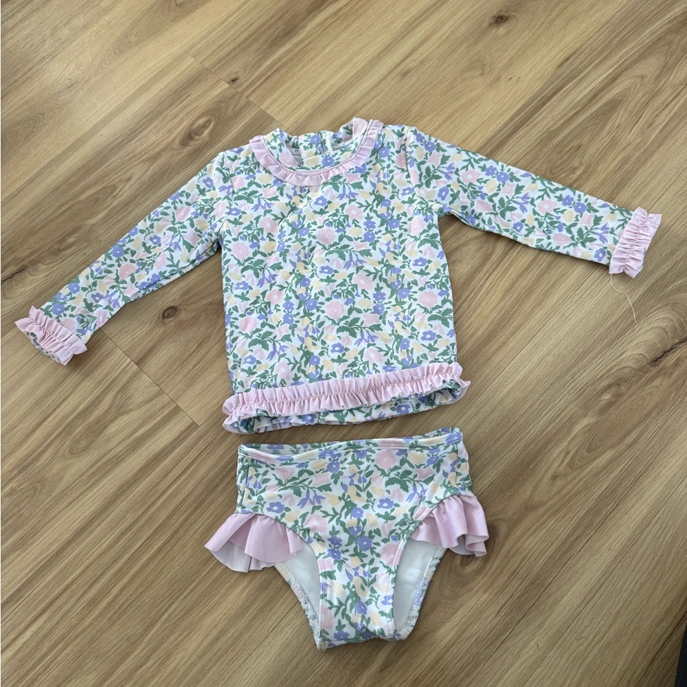 Busy Bee Smocks Bathing Suit, Size 18M